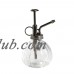 Vintage Style Clear Glass Bottle Sprayer, Decorative Plant Mister with Top Pump(Clear)   569963653